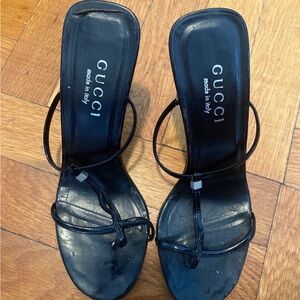 Gucci Black Stiletto Heels
